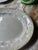 1970s 1970s White Ceramic Oval Platter With Wheat Details on Rim For Sale - Image 5 of 8
