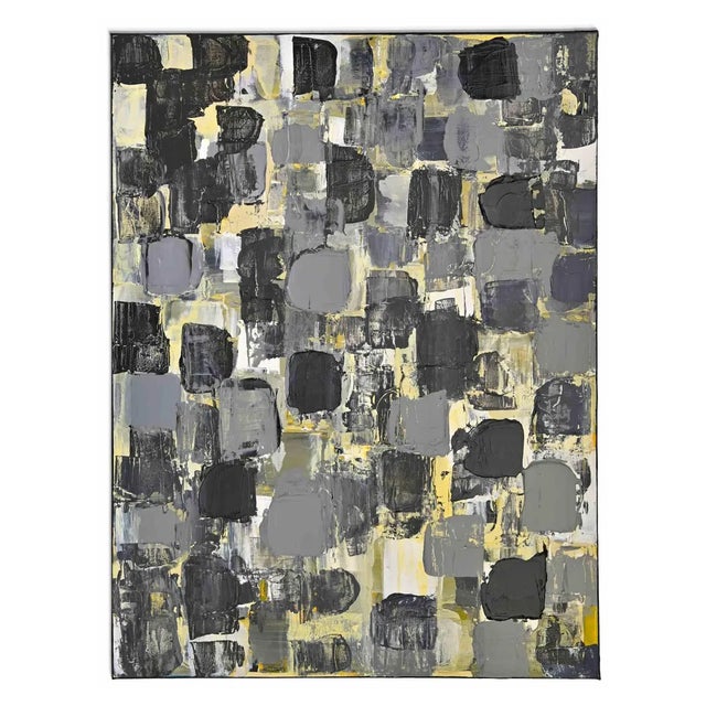 Denis Osso, Abstraction N0678, Mixed Media on Canvas, 2018 For Sale