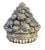 English Large Vintage French Style Concrete Fruit Basket Garden Ornament For Sale - Image 3 of 3