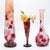 1920s Large Acid Etched Enameled Glass Vases by Legras and Gallé, 1920, Set of 3 For Sale - Image 5 of 11