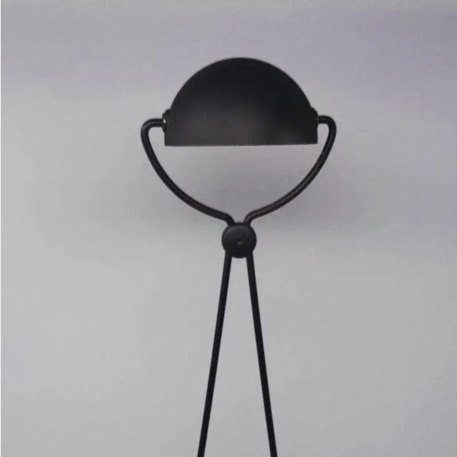 Black Meridiana Table Lamp by Paolo Piva for Stefano Cevoli, Italy, 1980s For Sale - Image 8 of 11