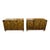 Mid-Century Modern Vintage William Doezema for Mastercraft Furniture Burl & Brass Sideboards - A Pair For Sale - Image 3 of 7