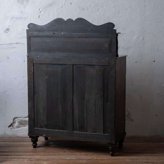 English Mahogany Chiffonier, 19th Century For Sale - Image 18 of 18