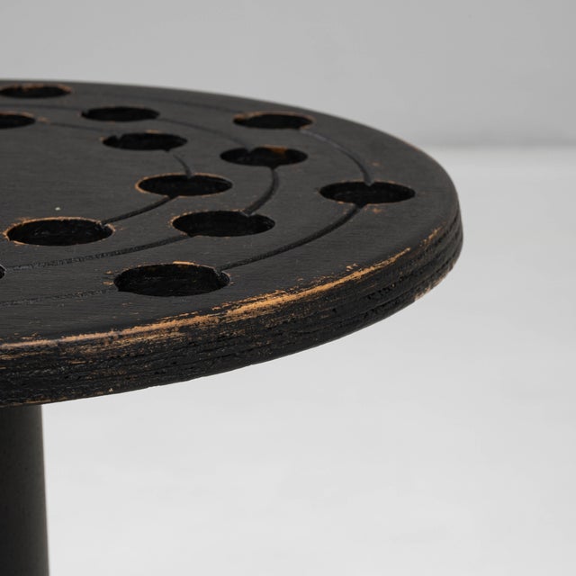 20th Century French Black Patinated Wooden Cane Stand For Sale - Image 17 of 18