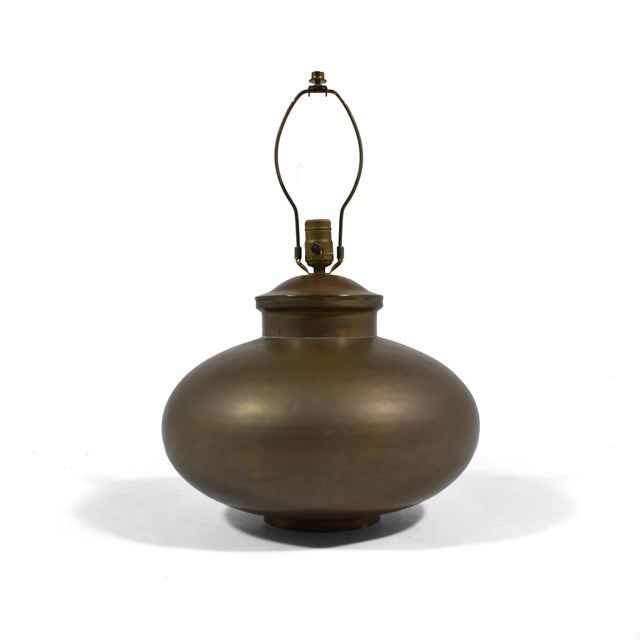 Brass Table Lamp For Sale - Image 4 of 8