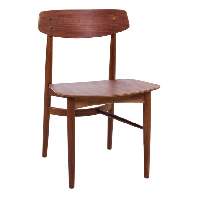 Mid-Century Danish Teak Dining Chair, 1960s For Sale