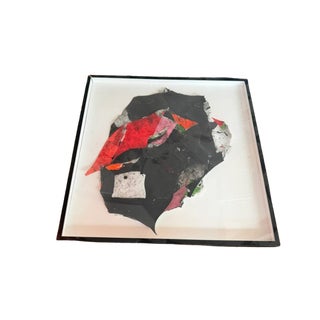 Wesley Kimler Mixed‑Media Abstract – Original Contemporary Collage Painting For Sale