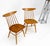Mid 20th Century Pair of Mid-Century Modern Solid Maple Conant Ball Russel Right Sid Chairs Mint! For Sale - Image 5 of 16