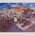Antonio Villanueva, Moroccan Market Scene, Oil on Board For Sale - Image 6 of 6