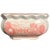 Vintage Ceramic Rectangular Planter Plant Pot White Pink European City Design For Sale - Image 4 of 7