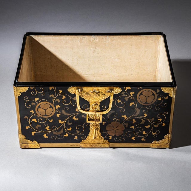 Japanese Lacquer Chest For Sale - Image 5 of 11