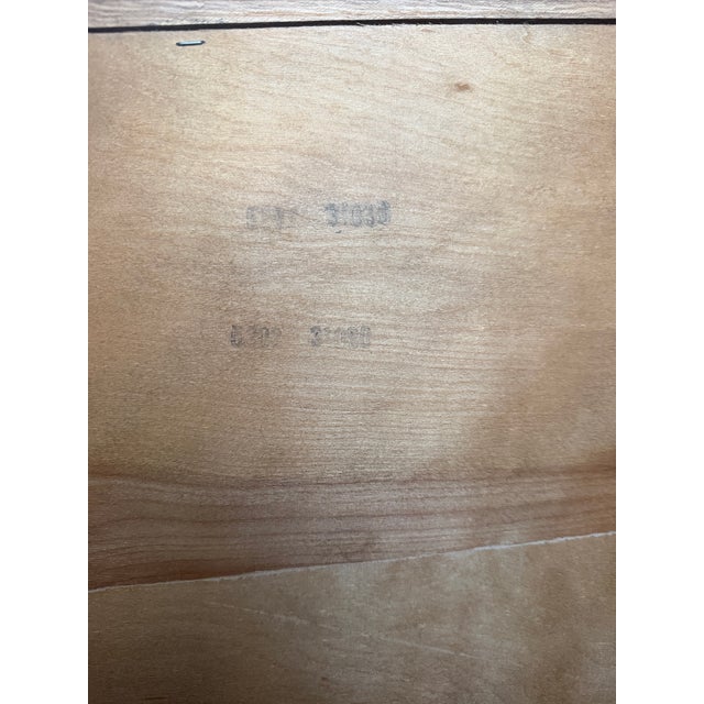 Wood Vintage Russell Wright for Conant Ball Mid Century Modern Oak Dresser / Sideboard / Credenza With Mirrors For Sale - Image 7 of 12