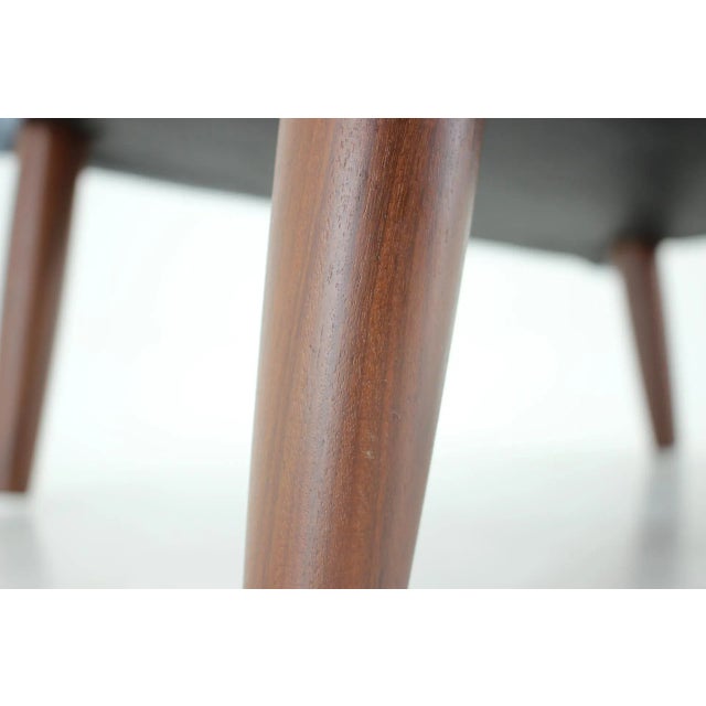 Blue Danish Teak Armchair, 1960s For Sale - Image 8 of 11