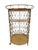 Mid-Century Modern Round Bar Cart in Wrought Iron by Chaty Vallauris, 1970s For Sale - Image 4 of 10
