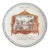 1800s French Faience Theatre Plate For Sale