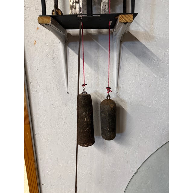 A Late 19th Century Morbier Works for a Tall Case Clock From Boivin at Chateauroux. For Sale - Image 9 of 13