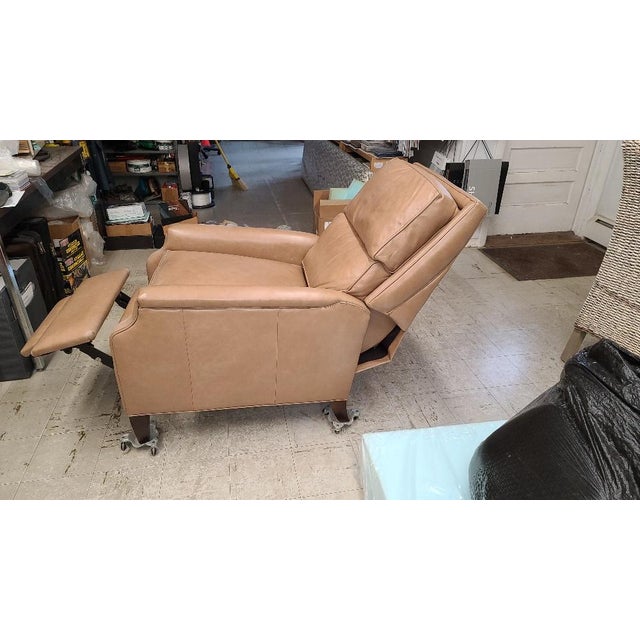 Taylor King Leather Recliner For Sale In Boston - Image 6 of 12