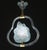 1950s Art Deco Charming Light Blu Murano Glass Chandelier by Barovier E Toso For Sale - Image 4 of 16