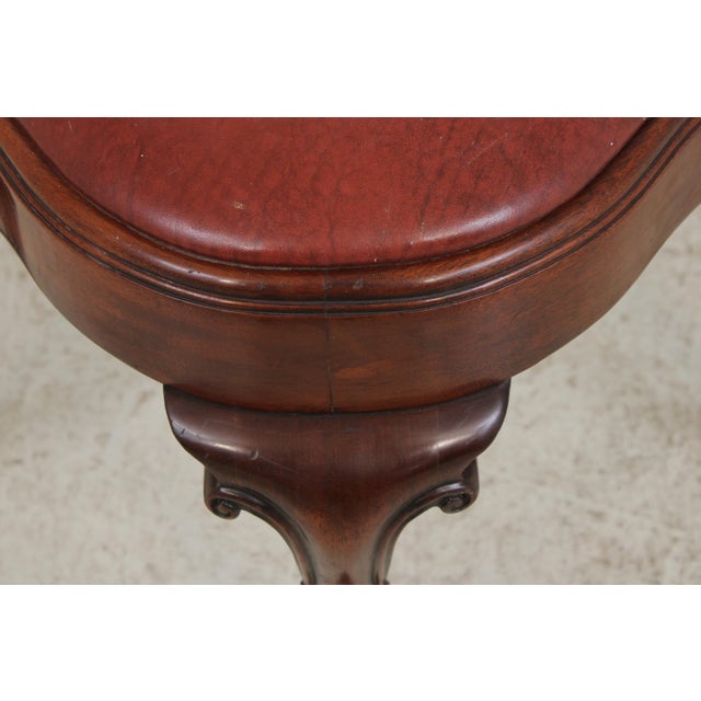 Southwood Ball & Claw Mahogany Corner Chair For Sale - Image 11 of 17