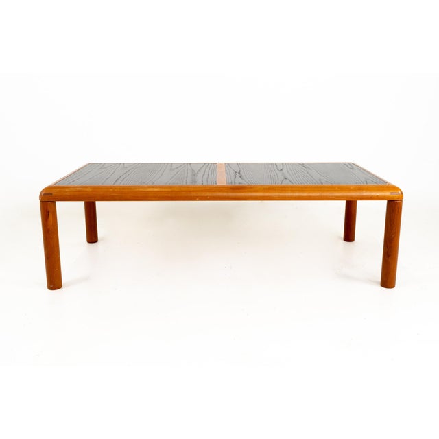 D Scan Mid Century Reversible Top Teak Coffee Table Chairish