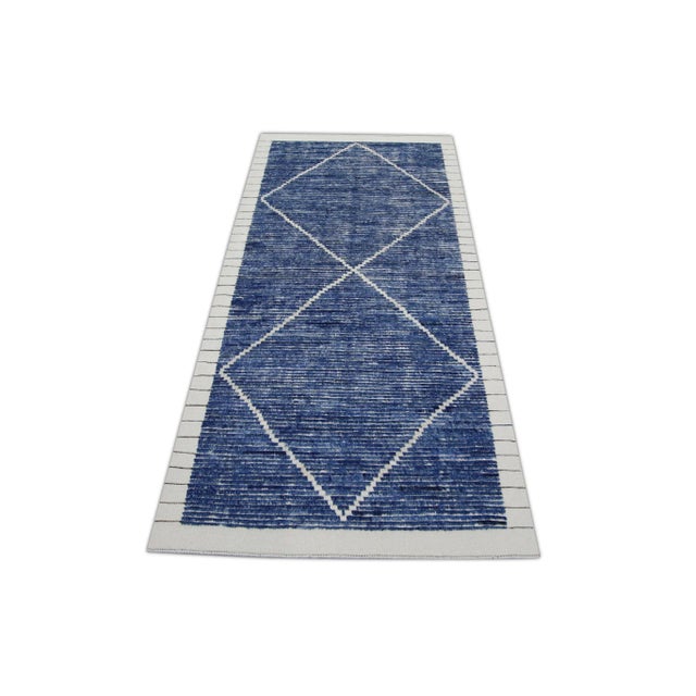 Early 21st Century Modern Handmade Tulu Rug 3'2x 6'5 For Sale In Houston - Image 6 of 7