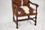 American 1920s Statement Pair of Grand Antique Armchairs | New Cowhide Upholstery For Sale - Image 3 of 16