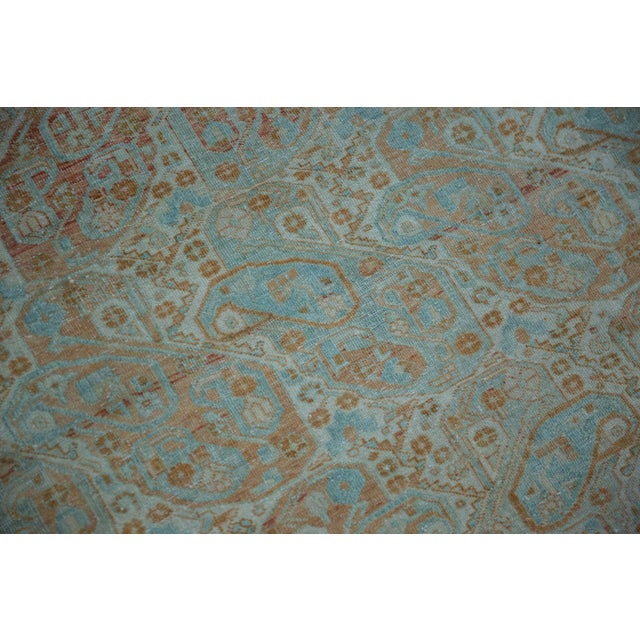 Old New House Vintage Distressed Afshar Rug - 4'8" x 5'9" For Sale - Image 4 of 12