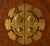 18th Century English Campaign Walnut Secretary Chest With Brass Bound Details For Sale - Image 4 of 6