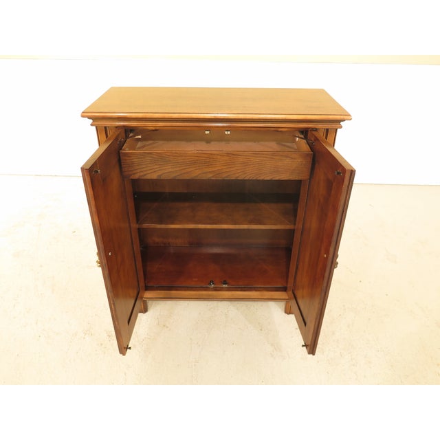 Baker Tudor Style 2 Door Flip Top Bar Chairish