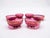 Cranberry Red Murano Glass Bowls attributed to Seguso, 1960s, Set of 6 For Sale - Image 9 of 10