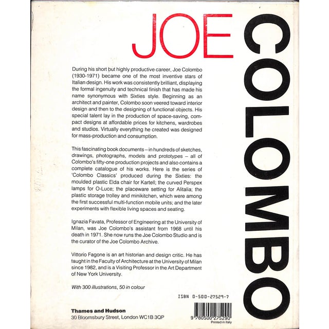 FAVATA, Ignazia [text by] [126] pp. Thames And Hudson 1988 11" x 9" Cesare Colombo (30 July 1930 – 30 July 1971), known as...