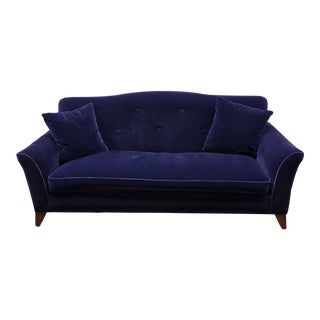 Custom Iris Mohair Sofa For Sale