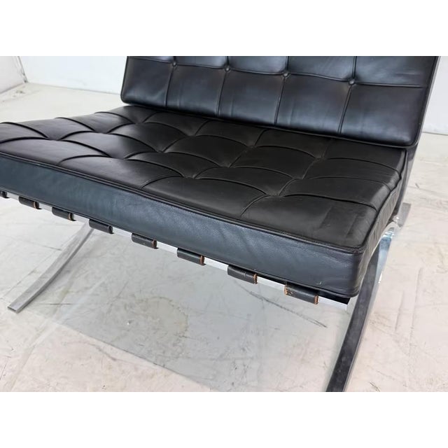 Manufacturer: Knoll International Designer: Mies van der Rohe Model: Barcelona Chair Upholstery: Nappa leather Color:...