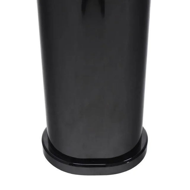 Stone Vintage Mid Century Heavy Carved Marble Sculpture on Revolving Pedestal For Sale - Image 7 of 9