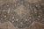 Textile Hand-Knotted Vintage Persian Qum Rug in Beige-Brown Floral Medallion Pattern For Sale - Image 7 of 8