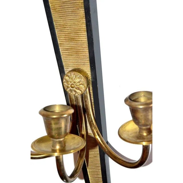 Neoclassical Vintage French Andre Arbus Sconces - A Pair For Sale - Image 3 of 5