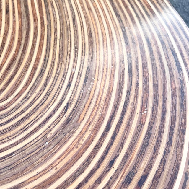 Wood Boho Chic Rattan Orgo Coffee Table by Oggetti For Sale - Image 7 of 12