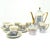 Art Deco Coffee Set from Tułowice, Poland, 1960s, Set of 15 For Sale - Image 15 of 17