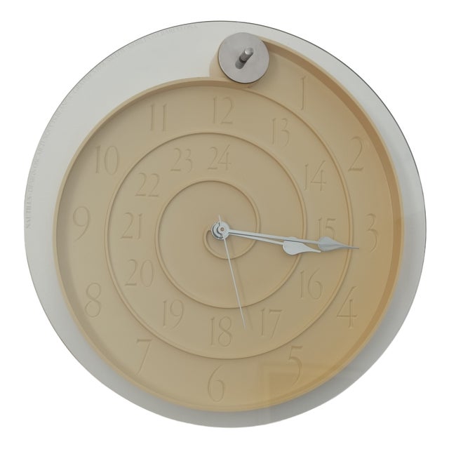 Nautilus Clock by Oscar Tusquets for Mobles 114, 1995 For Sale