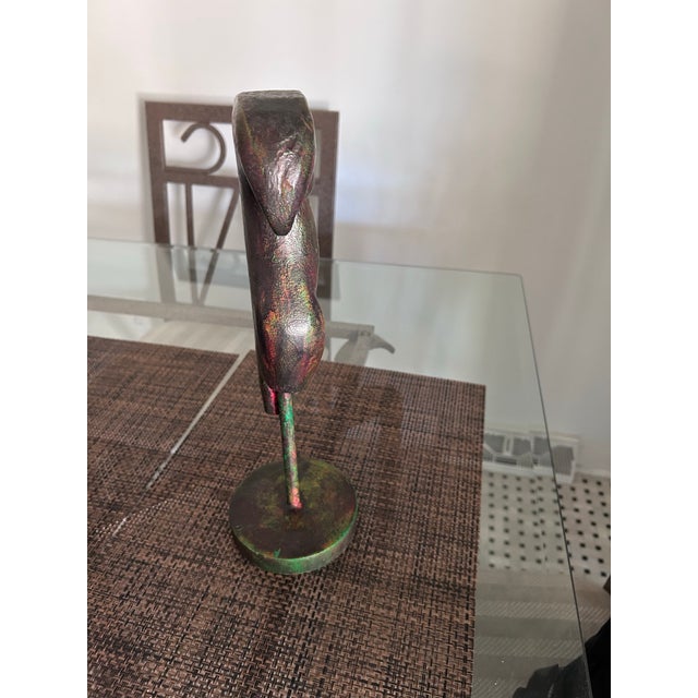 Vintage 30’s wood metal felt - beautifully patina