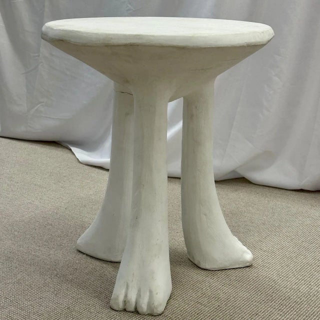 Mid-Century Modern Vintage Mid-Century Modern John Dickinson Africa Side / End Table, Artist Signed For Sale - Image 3 of 13