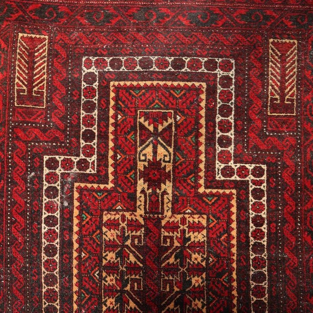 Middle Eastern Beluchi Rug For Sale - Image 5 of 9