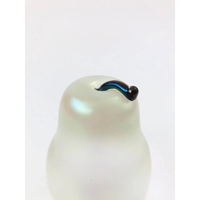 Contemporary Vintage Zellique Art Glass Pear For Sale - Image 3 of 6
