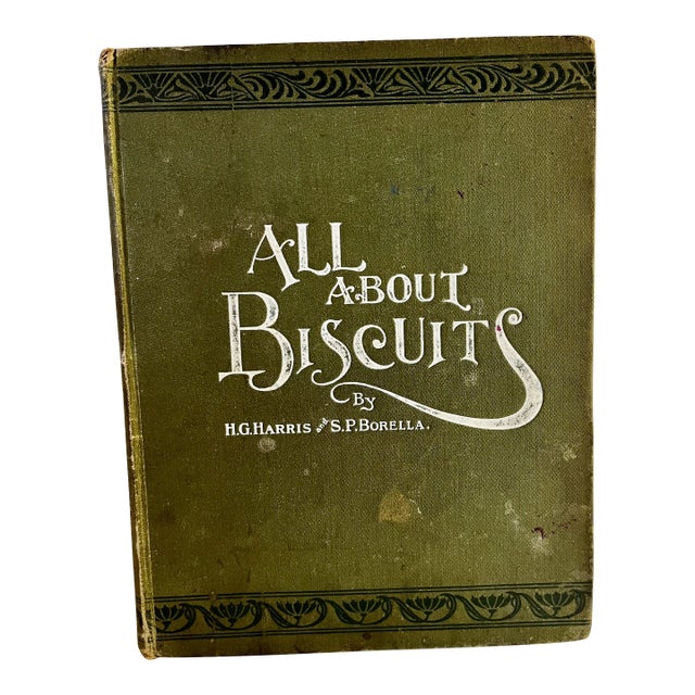 1910 All About Biscuits Cookbook For Sale