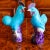 Pair of Turquoise Chinese Export Porcelain Chickens For Sale - Image 4 of 12