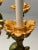 Rococo, Baroque, Italian Six Light Chandelier, Parcel Paint, Gilt, Italy, 1970s For Sale - Image 10 of 11