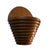 Art Deco wooden wall pocket planter. The design includes a back wall that rises 12” and a semicircular well of 8” in depth...