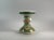 Up for sale is an antique Chinese Famille-Verte/Wucai* glazed porcelain candlestick/candle holder decorated with floral...