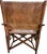 Campaign Campaign-Style Leather Armchair With Brass Accents by Thomasville Earnest Hemingway Collection For Sale - Image 3 of 13