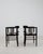 Black 19th Century France Art Nouveau Black Wood Armchair For Sale - Image 8 of 11
